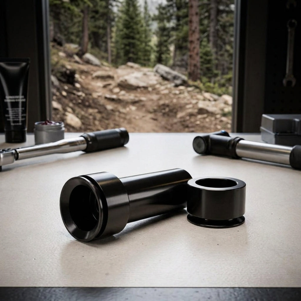 RockShox Dämpfer Mounting Hardware 3-teilig 1/2" 6x33.0 für Mountainbike Federung. Präzise und robust.