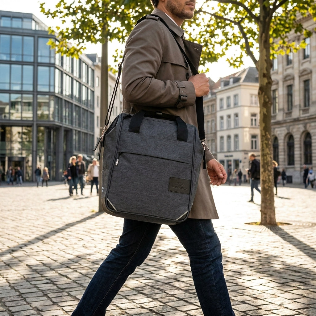 Norco Denbury City Tasche 12L - Gepäckträgertasche 38x30x13cm für Fahrrad - CityTasche