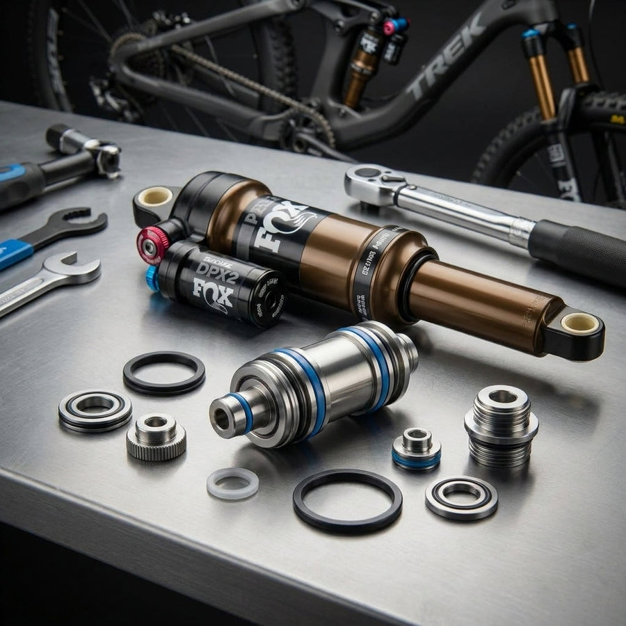 FOX Service Set Damping Adj Assy DPX2 Base Valve: Präzise Dämpfungsjustage und Wartung für FOX DPX2 Fahrrad Dämpfer Performance.