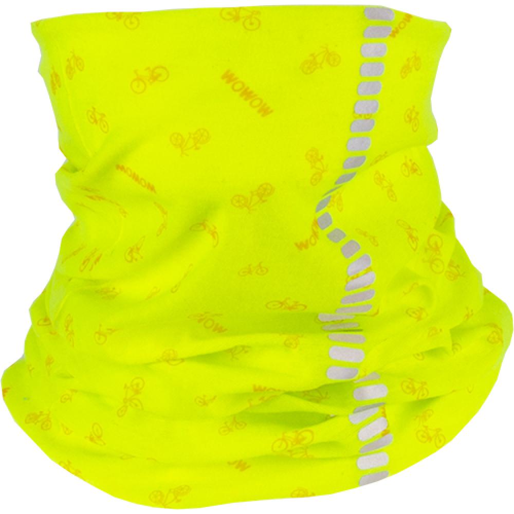 Wowow Halstuch Nutty Neckwarmer für Kinder Einheitsgröße gelb