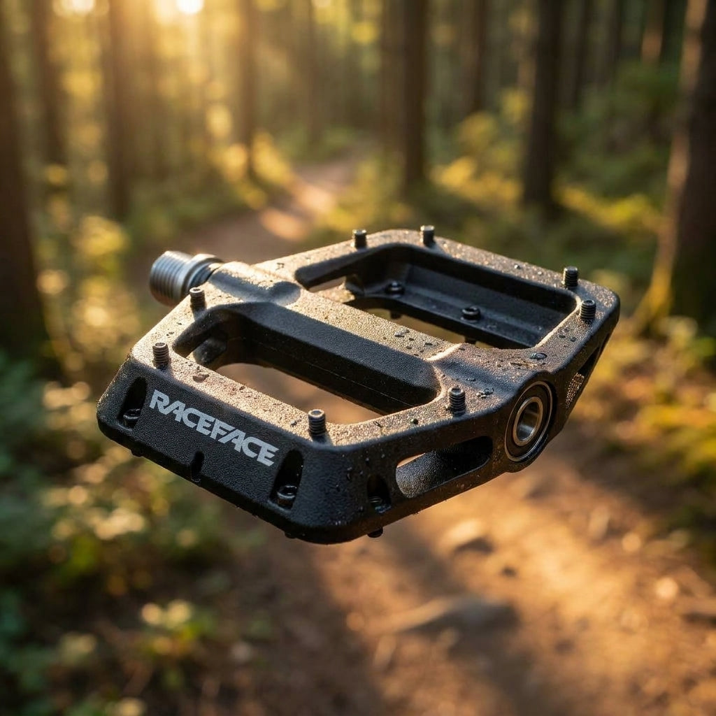 Race Face Pedal Axle Kit Chester. Ersatzachse für Mountainbike Plattformpedale. Repariert Pedale, sorgt für reibungslose Fahrt.