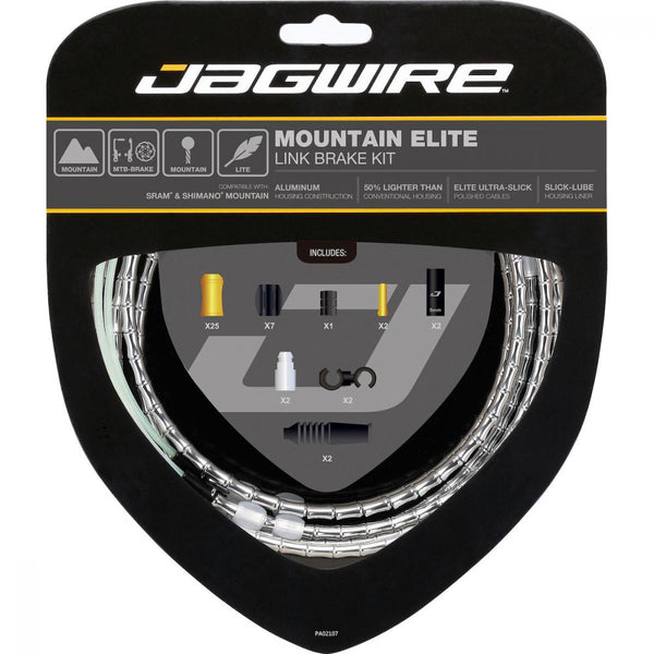 Jagwire Bremszugset Mountain Elite Link Silber