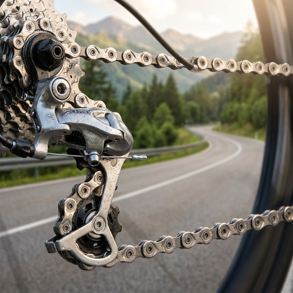 KMC X9 9-fach Fahrradkette für Mountainbike und Rennrad. Robust, langlebig, präzise Schaltperformance. Optimal für anspruchsvolle Radfahrer.