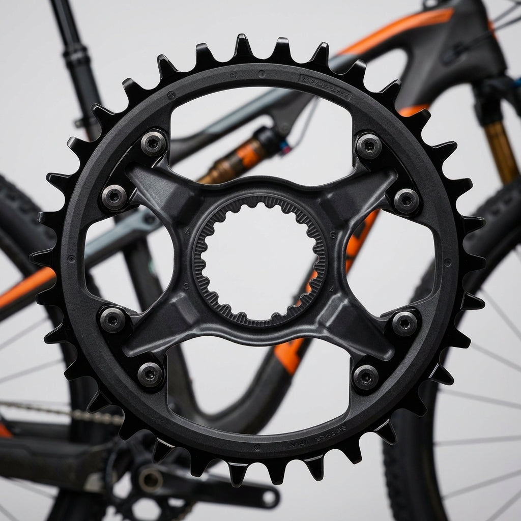 SHIMANO Kettenblatt DEORE XT FC-M8100/8120/8130 32 Zähne - Effizienter Antrieb fu?r moderne MTB-Antriebe