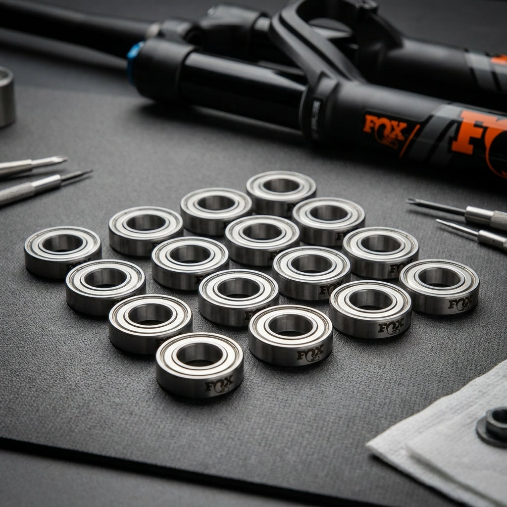 FOX Kit Bearing Set: Präzisionslager für FOX Fahrwerke. Essential für Wartung und spielfreie Mountainbike-Federung.