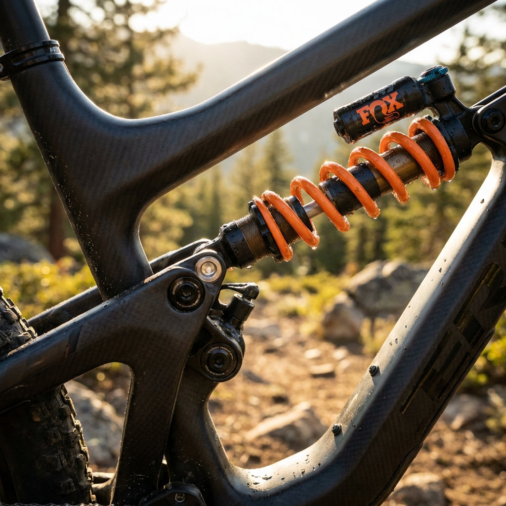 FOX Kit Mounting Hardware Crush Washer AL 6x35mm für präzise MTB Dämpferbefestigung. Aluminium, langlebig.