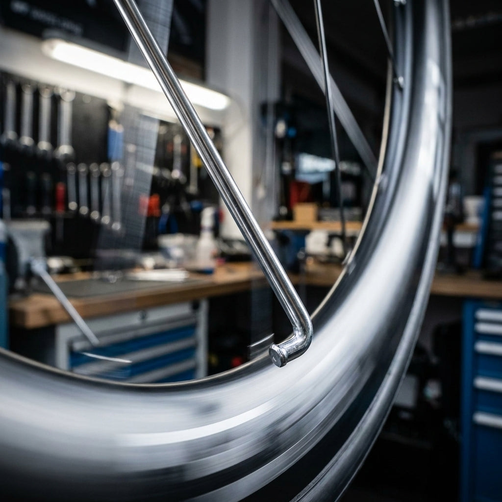 DT Swiss Speiche Competition 2.0 / 1.8 288 mm silber - robuste Allround-Speiche