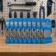 SHIMANO 10 Stück. Bremszug-Set MTB/Road Stahl Bremszug - für Rennrad und Mountainbike