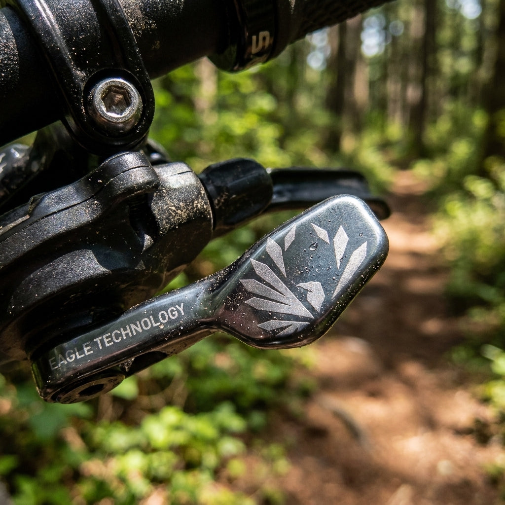 SRAM SHIFT LEVER TRIGGER PULL LEVER KIT XX1 Eagle B2 Lunar/Black - präziser Ersatzhebel für maximale Schaltperformance