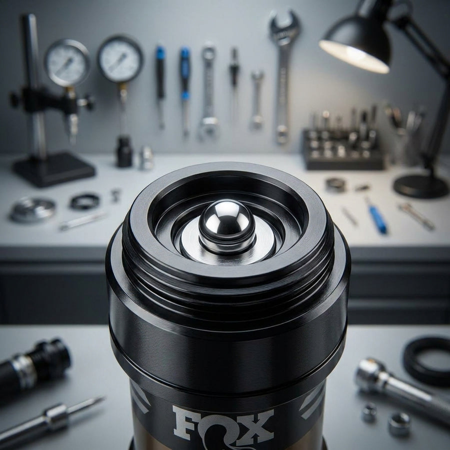 FOX Ventilkugel 0.0938 Zoll, 52100 Stahl, verchromt. Präzises Ersatzteil für Radsport Federung. Optimale Dichtigkeit und Leistung.