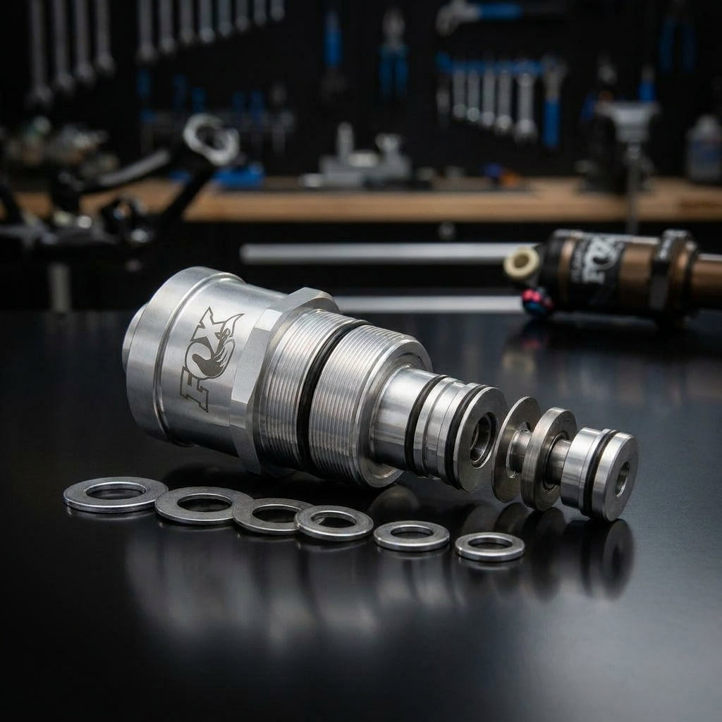 FOX Service Set Valve Stack Assy für Float DPS Dämpfer. Optimierter Rebound für präzise Fahrrad Performance und Kontrolle.