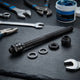 SHIMANO Hohlachse FH-M475-R Komplettkit - Ersatzachse für Hinterradnabe, ca. 100 g