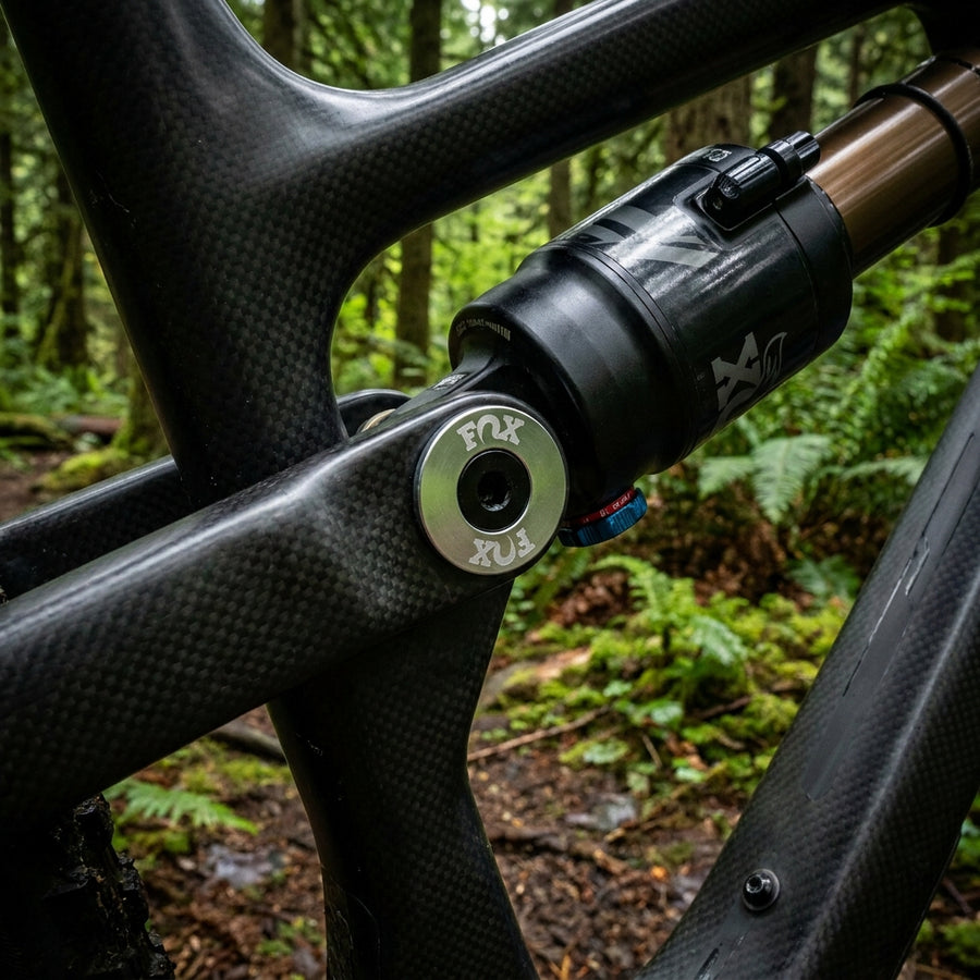 FOX Kit Crush Washer für präzise Dämpfermontage am MTB/Fahrrad. Hochwertiges Aluminium, 8mm, 27.43mm. Optimale Federung Performance.