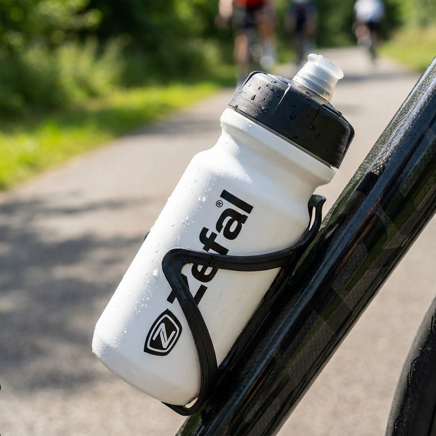 Zéfal Sense Soft Weiß 800ml Trinkflasche: auslaufsicher, BPA-frei. Für Sport, Radsport & Alltag. Geruchs- & geschmacksneutral.