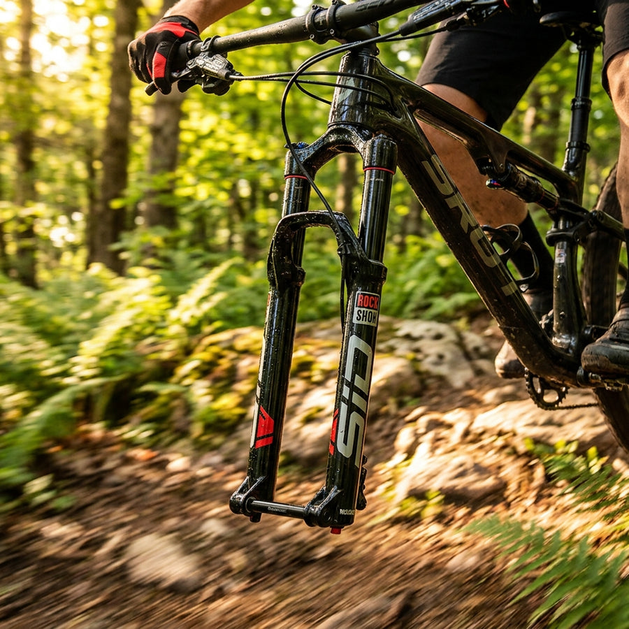 RockShox Gabeldämpfer Assemb. SID C1 für Mountainbike Federgabel, 35mm, 100-120mm. Präzises SRAM Zubehör für Scott Remote 3P Cartridge.
