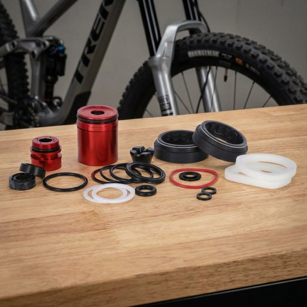 RockShox Lyrik Federgabel Service-Kit 200Std/1 Jahr Debon Air. Wartungskit für optimale Fahrrad-Federung. Originalteile für MTB.