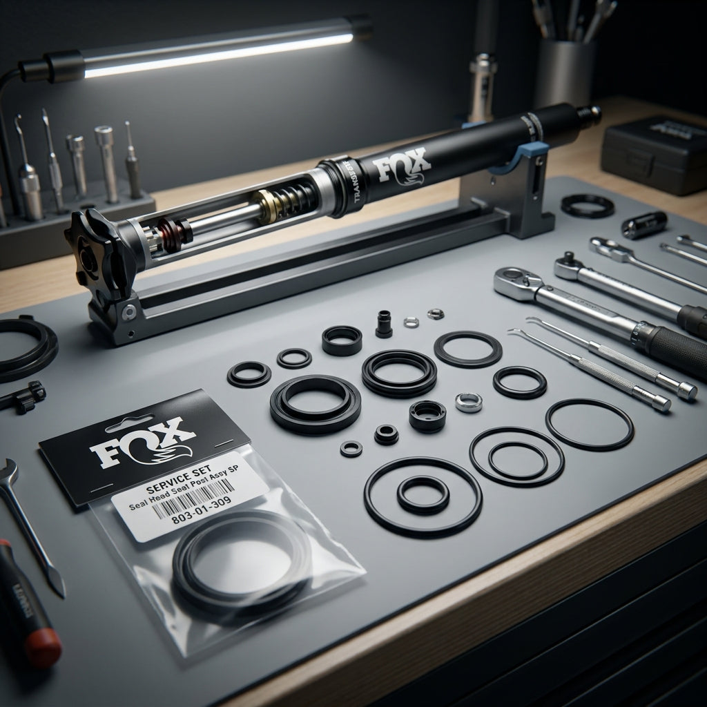 FOX Service Set Seal Head Seat Post Assy SP Wartungskit für Teleskopsattelstützen. Präzise Dichtungen für Bike Performance.