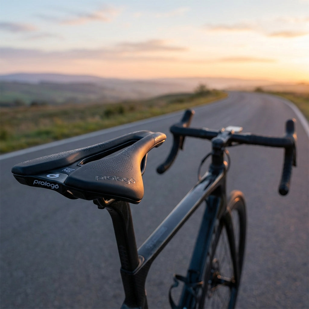 Prologo Scratch M5 PAS Sattel 140 mm Schwarz - Ergonomisches Design für Rennradfahrer