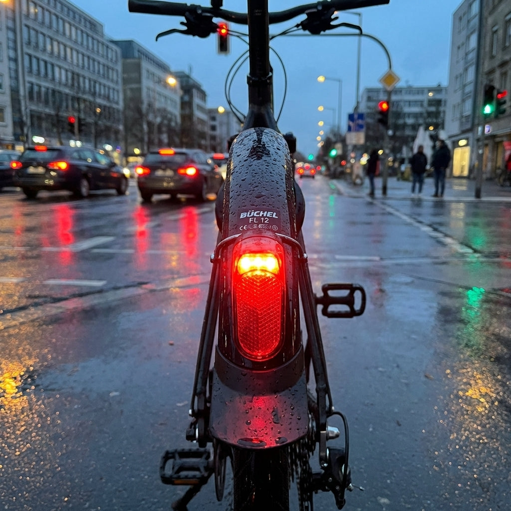 Beleuchtung Fl 12 Mit Standlichtfunktion Led-rücklicht Für Dynamo Schutzblechmontage Stvzo