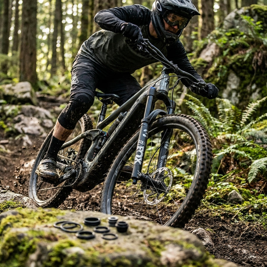 FOX Service Set 38 E-Bike+ für professionelle Federgabel Wartung. Sorgt für optimale Performance und Langlebigkeit.