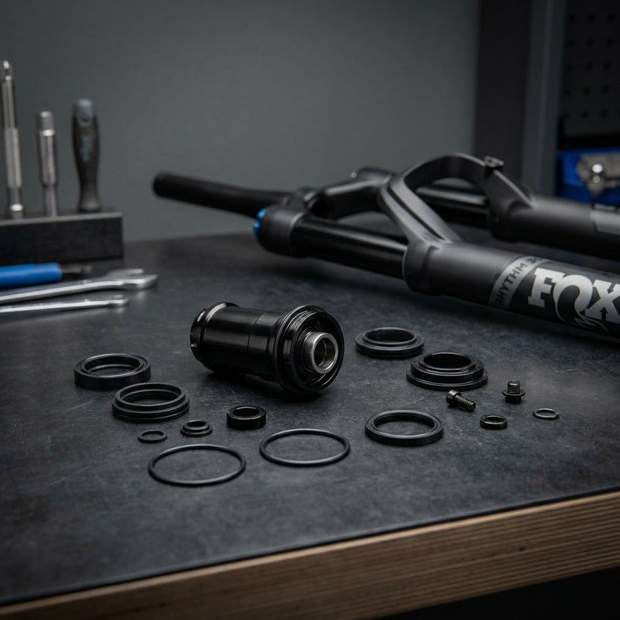 FOX Service Set Rhythm 36 E-Optimized für präzise Federgabel Wartung. Optimale Performance für E-MTB Trails.