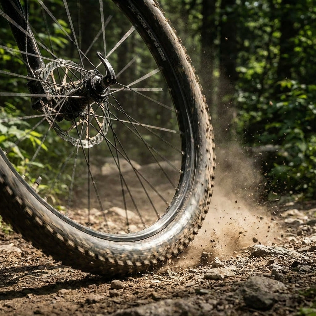 H-Rad 29 Zoll FH-QC300 schwarz 36L QR. Robustes Mountainbike Hinterrad mit Scheibenbremse. Perfekt für Trails und Upgrades.