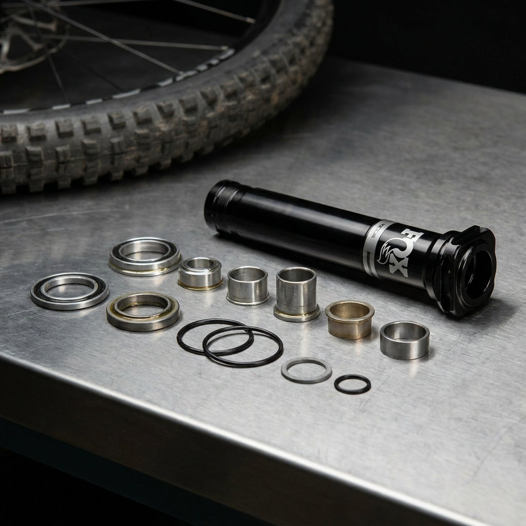 FOX Service Set Upper Post Assy 125mm Internal für Transfer Sattelstütze. Originalteile für zuverlässige Fahrrad Wartung und Performance.