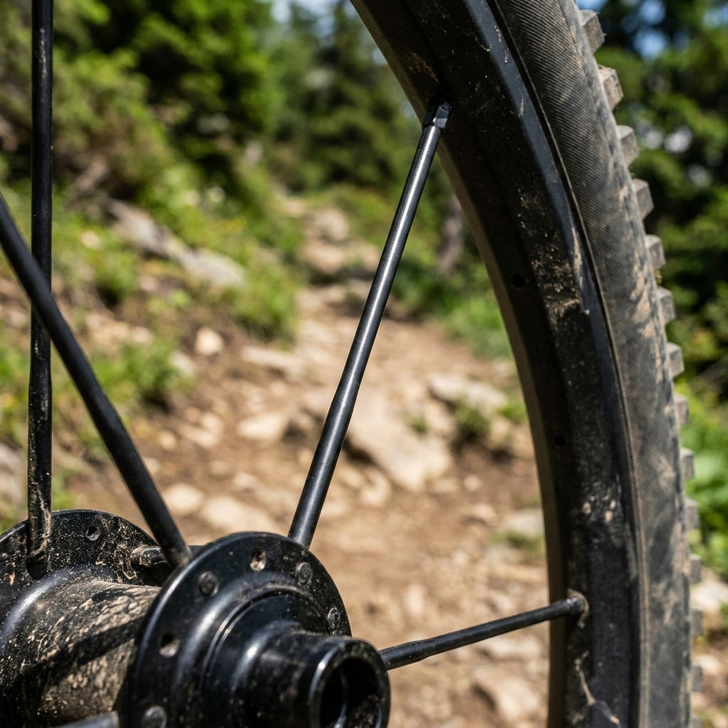 DT Swiss Speiche Alpine III 2.34mm / 294mm schwarz - extra robuste E-Bike & Tandem Speiche - Speichen