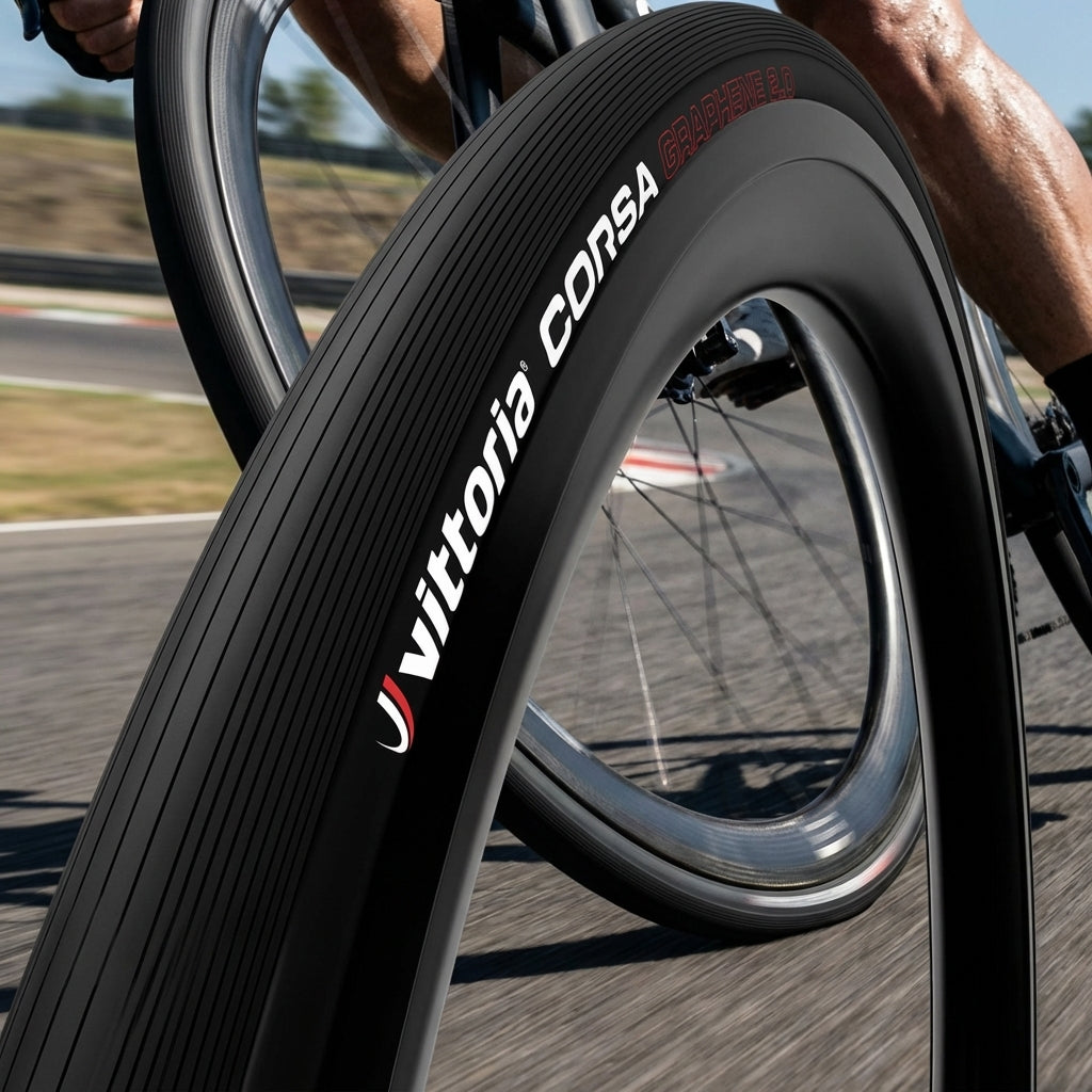 Vittoria Reifen Corsa schwarz 28x1.00 Zoll 25-622 schwarz TLR faltbar