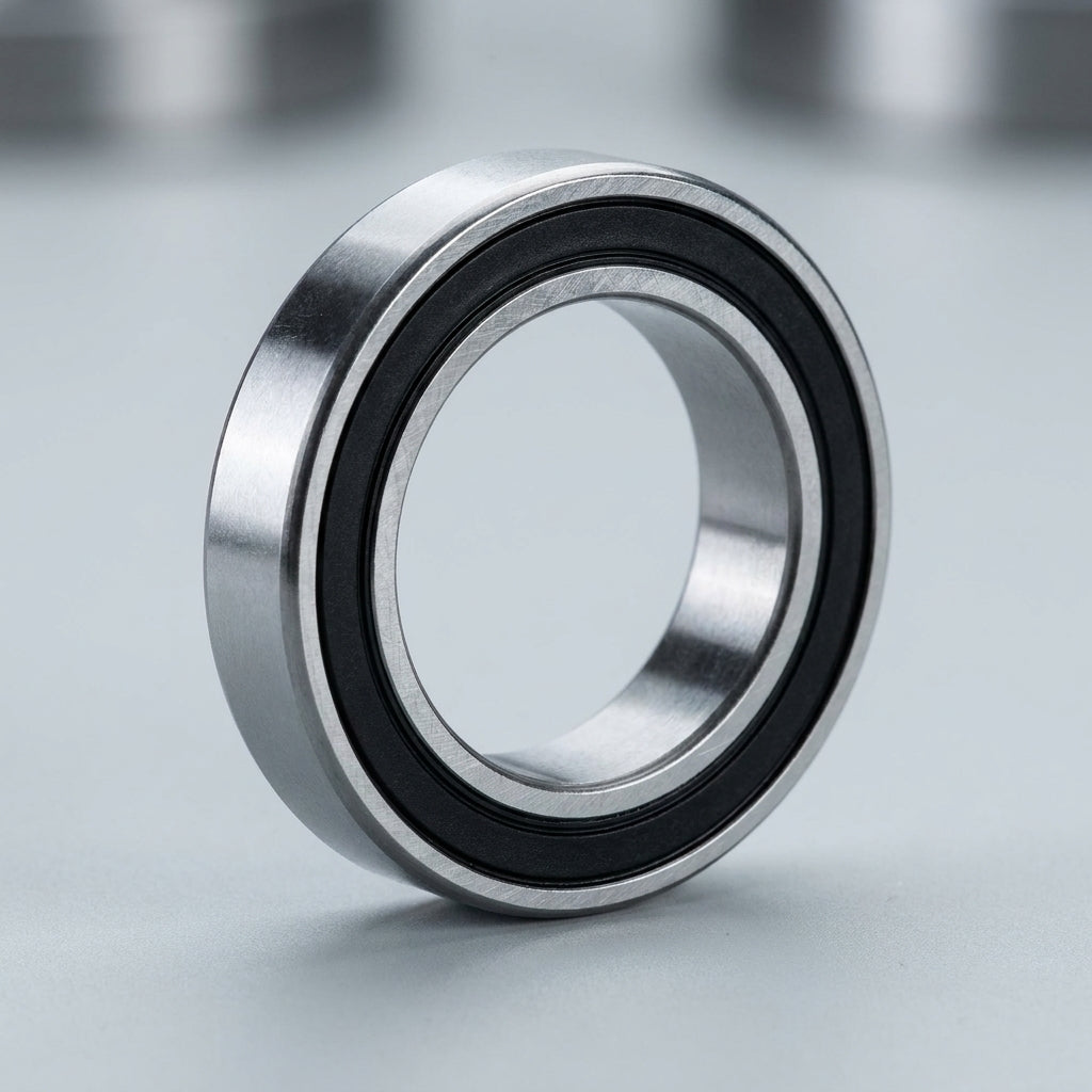 XLC Präzisionslager gedichtet 6900 2RS, Ø22x10x6mm. Hochwertiges Fahrradlager aus Metall mit schwarzer Dichtung.