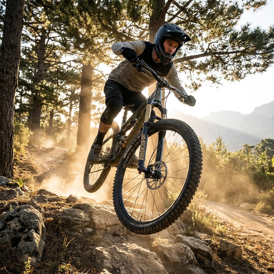 Rockshox Psylo Gold Isolator RC 29 Zoll Federgabel für Enduro MTB. Schwarz, 160mm Federweg, Boost. Präzise Dämpfung.