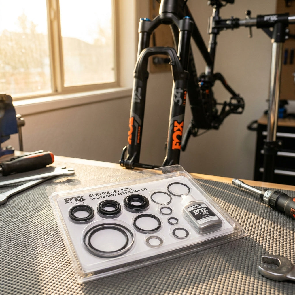 FOX Service Set 2019 34 Live Cart Assy Complete - zuverlässiger Gabelservice für 26/27.5/29"