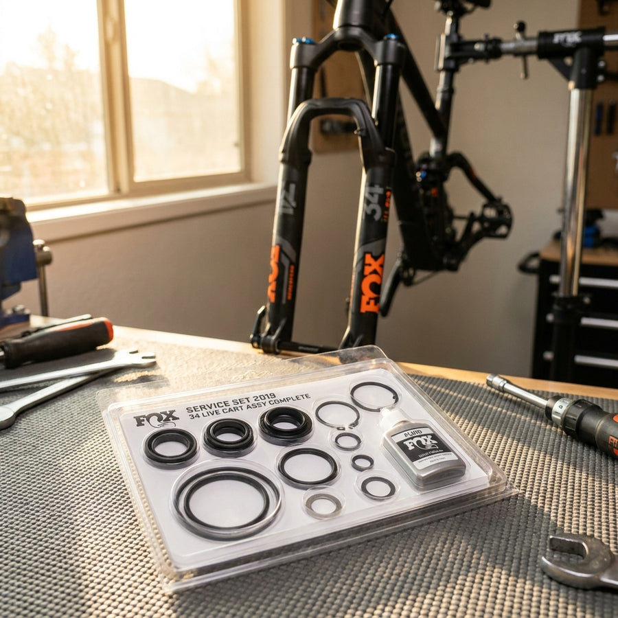 FOX Service Set 2019 34 Live Cart Assy Complete für Federgabel Wartung. Optimiert für 26, 27.5, 29 Zoll FOX 34 Gabeln.