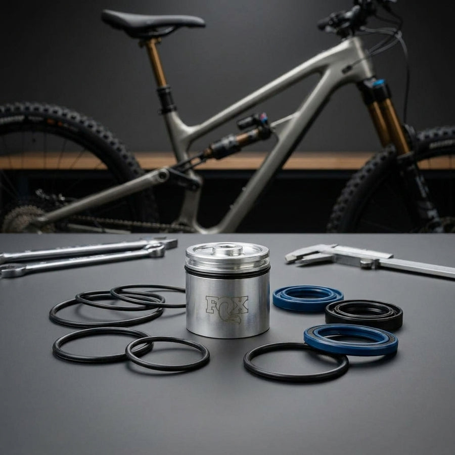 FOX Service Set Kolben für Transfer Sattelstütze 100mm Drop. Wartung und Reparatur für Mountainbike Federung.