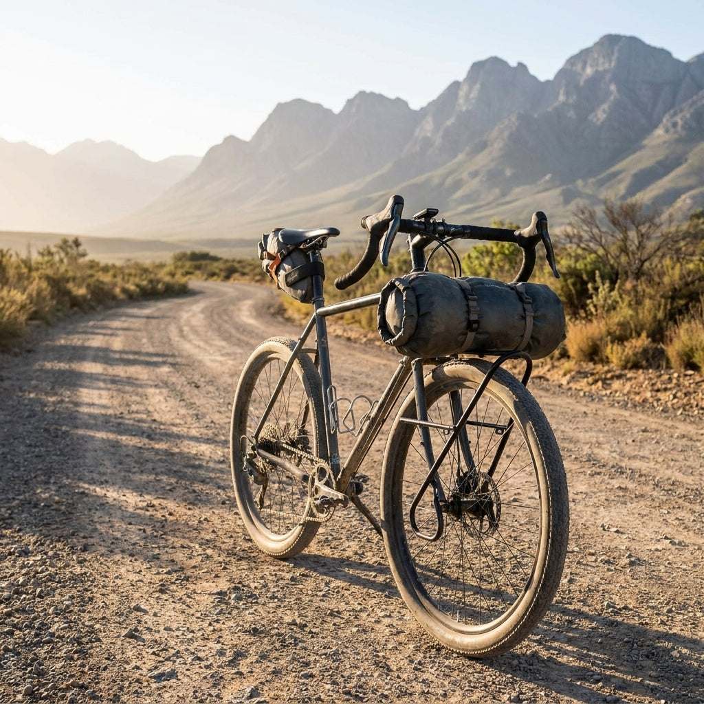 Tubus TARA VR Lowrider Vordergepäckträger schwarz für 26-28 Zoll Fahrräder. Robust, leicht, ideal für Bikepacking und Touren.