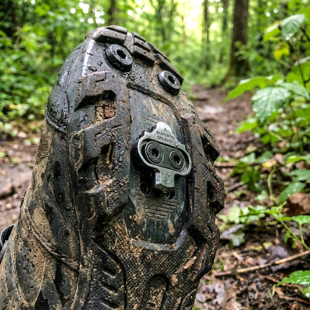 SHIMANO SM-SH51 SPD Schuhplatten. Zuverlässige Klickverbindung für Mountainbike, Trekking und E-Bike Pedalsysteme.