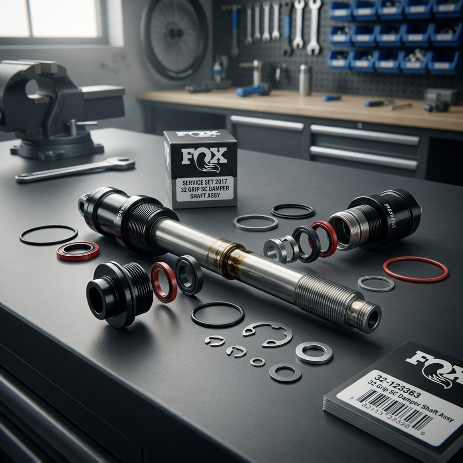 FOX Service Set 2017 32 Grip SC Damper Shaft Assy. Präziser Dämpferservice für FOX Federgabeln. Hochwertige Fahrradteile.
