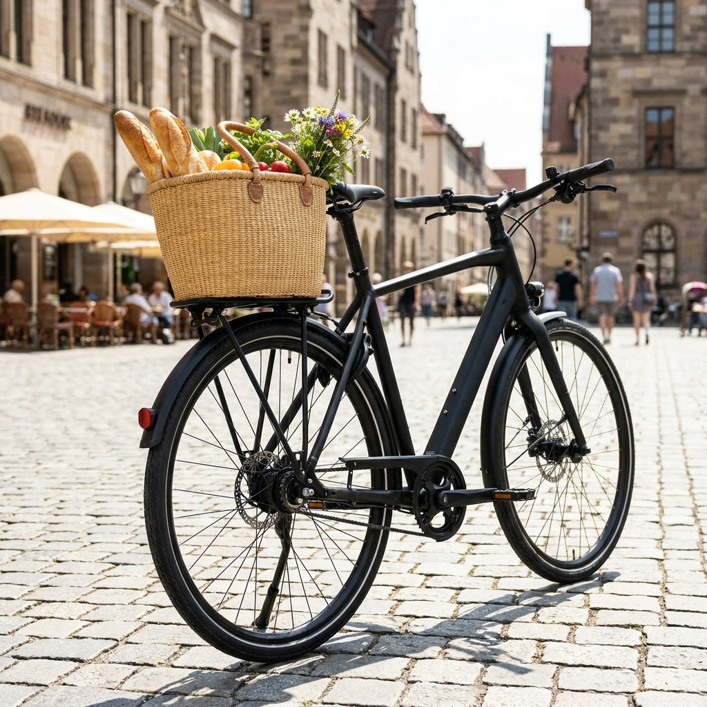 Racktime FOLDIT ADJUSTABLE 2.0 Gepäckträger schwarz für 24-29 Zoll Fahrräder mit Snapit 2.0 System. Universal Fahrradträger.
