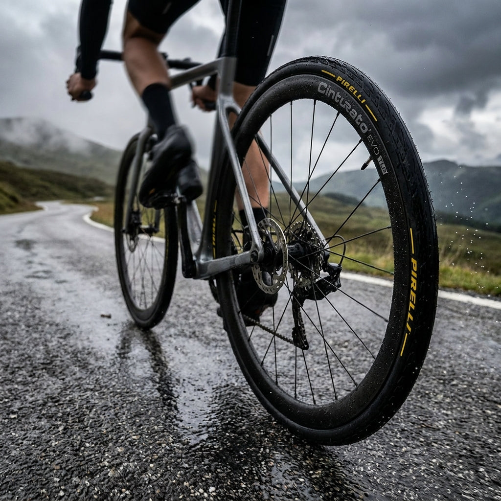Pirelli Cinturato EVO TLR Faltreifen 700x35C Schwarz - Tubeless Ready mit TechWALL+ Pannenschutz