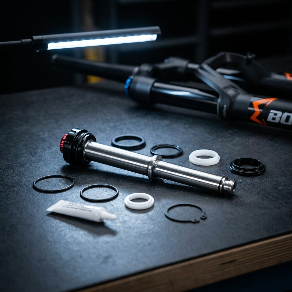 FOX Service Set für Marzocchi Bomber Z1 Coil Federgabel (27,5", 180mm). Präzise Wartung, Top-Performance für dein MTB.
