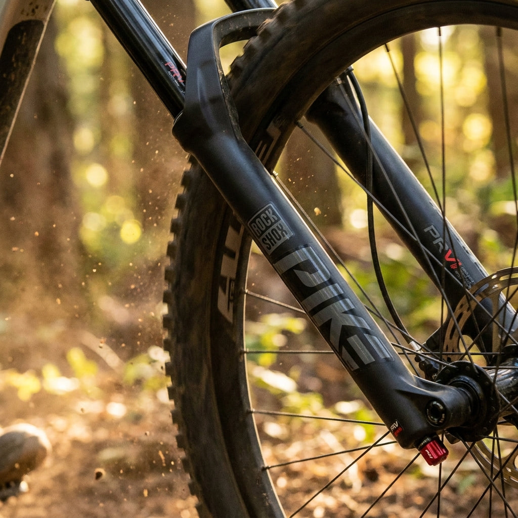 RockShox Pike Tauchrohr 29 Zoll Boost, Diff. Black. Hochleistungs-Federgabel für Mountainbike-Upgrades und Reparaturen.