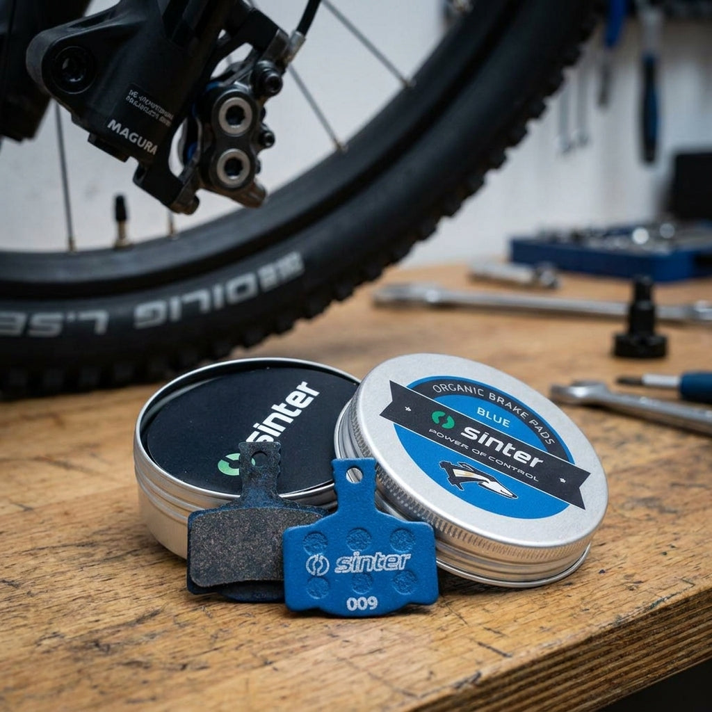 Scheibenbremsbelag Sinter 009 Magura Organisch, E-bike, Blau, Set, In Dose