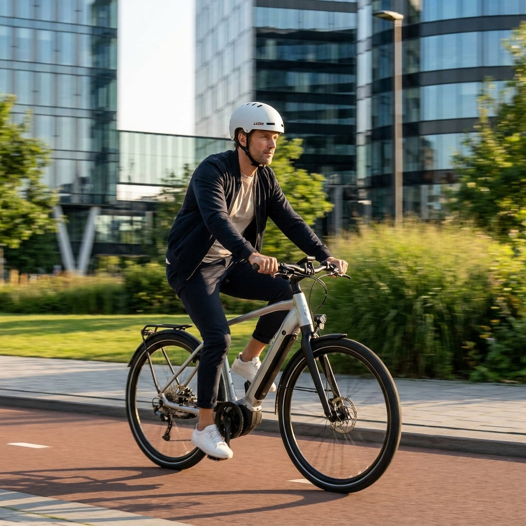 LAZER Helm Armor Urban/E-Bike Matte White (L) 58-61 cm