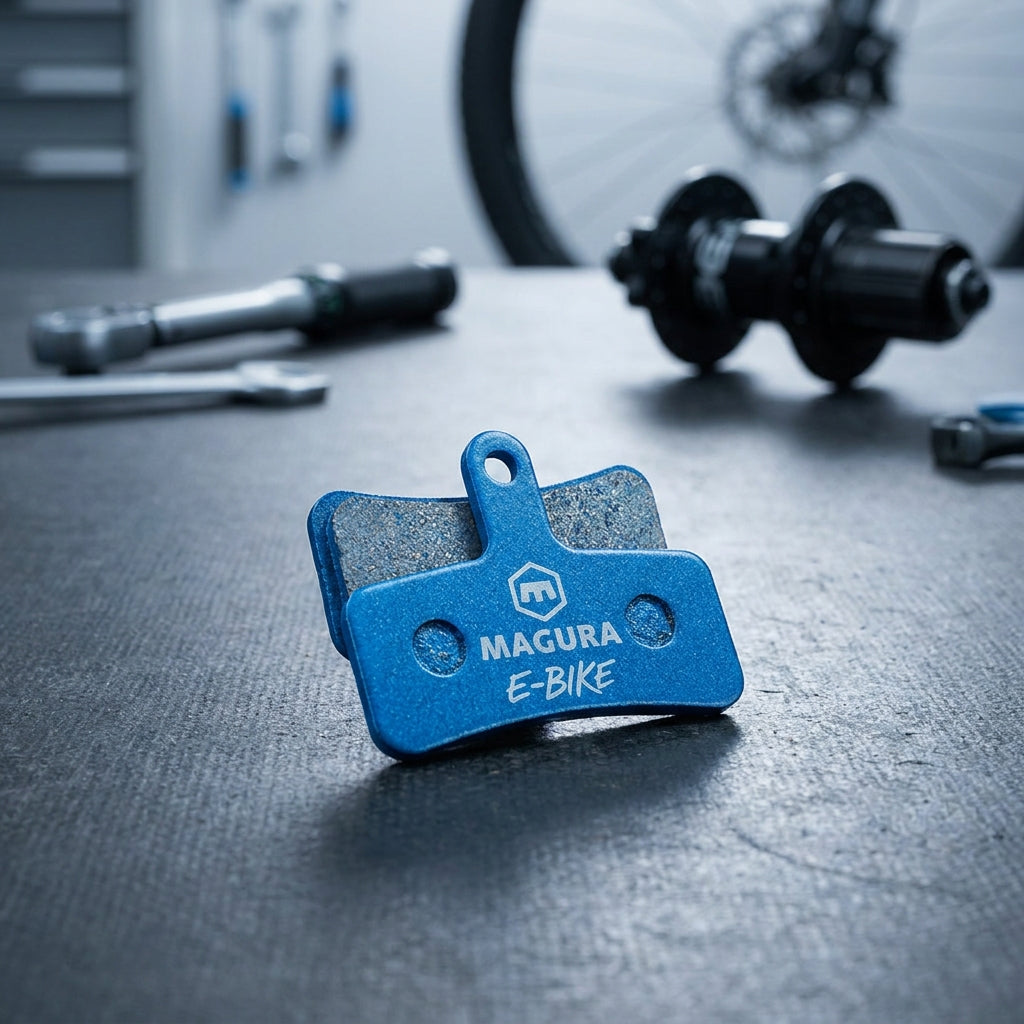 Scheibenbremsbelag Sinter 010 Magura organisch, E-Bike, blau, 25 Stück