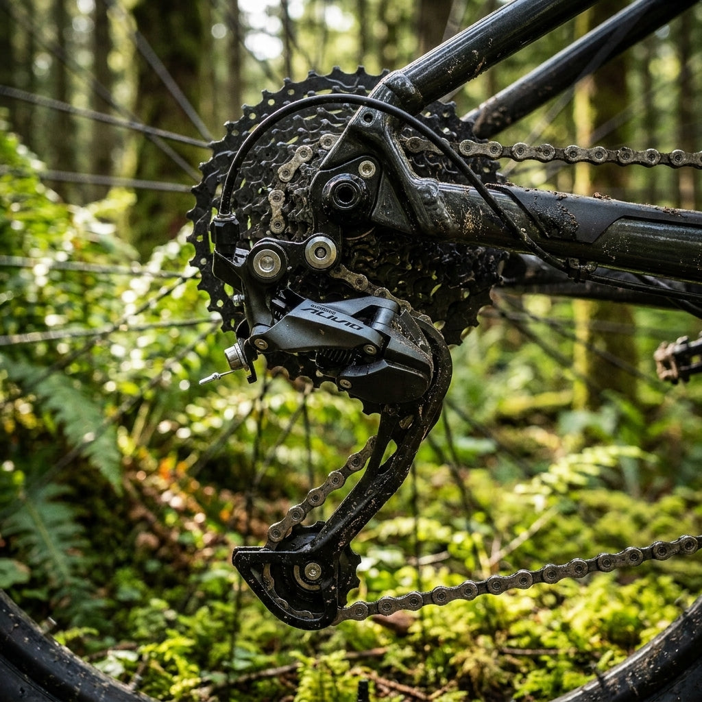 SHIMANO Schaltwerk ALIVIO RD-M3100 9-fach Schaltwerk Lang Direktmontage - für 9-fach Antrieb