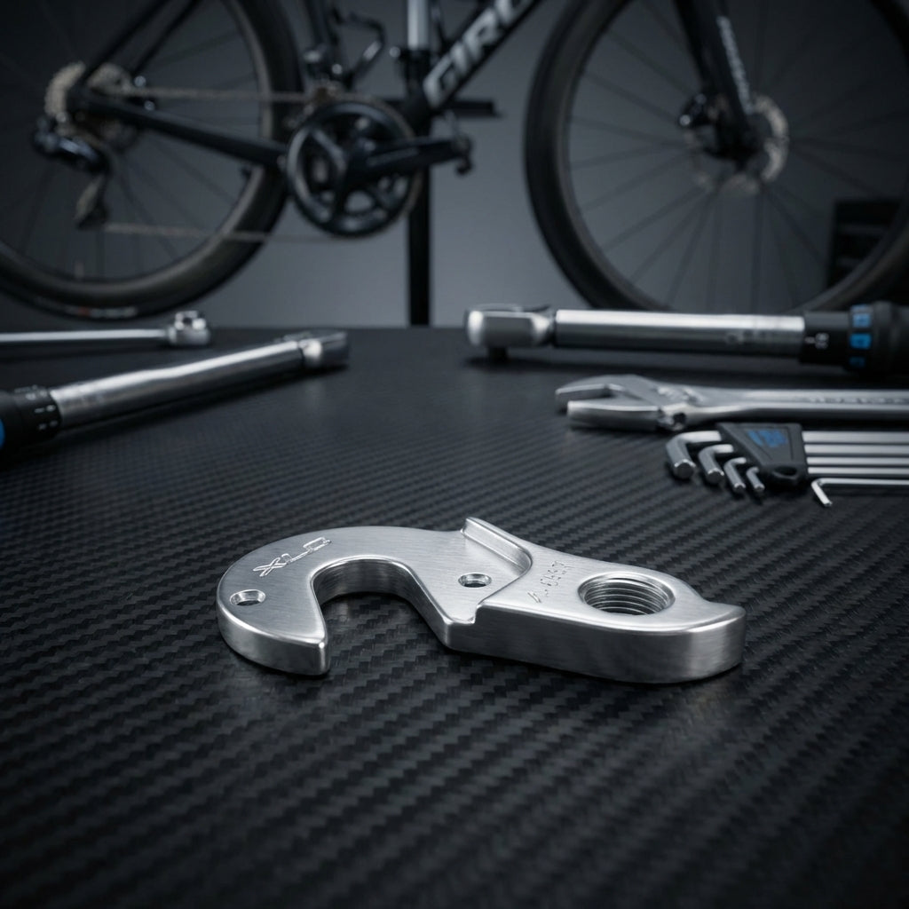 XLC Schaltauge DO-A57 aus Aluminium für präzise Schaltung am Fahrrad Ersatzteil für Mountainbike und Rennrad