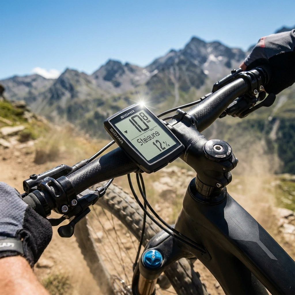 Bc 14.0 Wl Sts Cad Fahrradcomputer - Kabellos Mit Barometrischer Höhenmessung & Trittfrequenz - Fahrradcomputergps