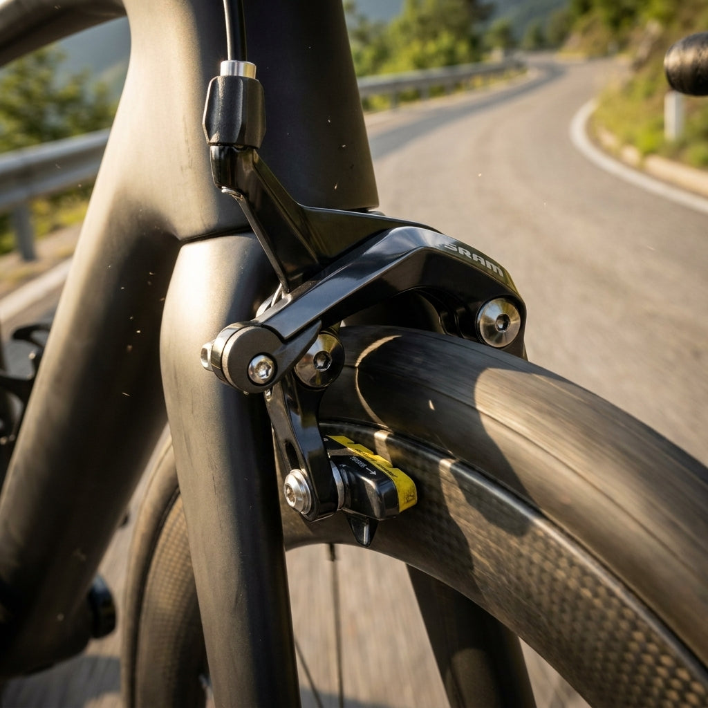 SRAM S900 Bremseinheit Direct Mount Felgenbremse vorne - Road, SwissStop Pro Beläge, ca. 230 g