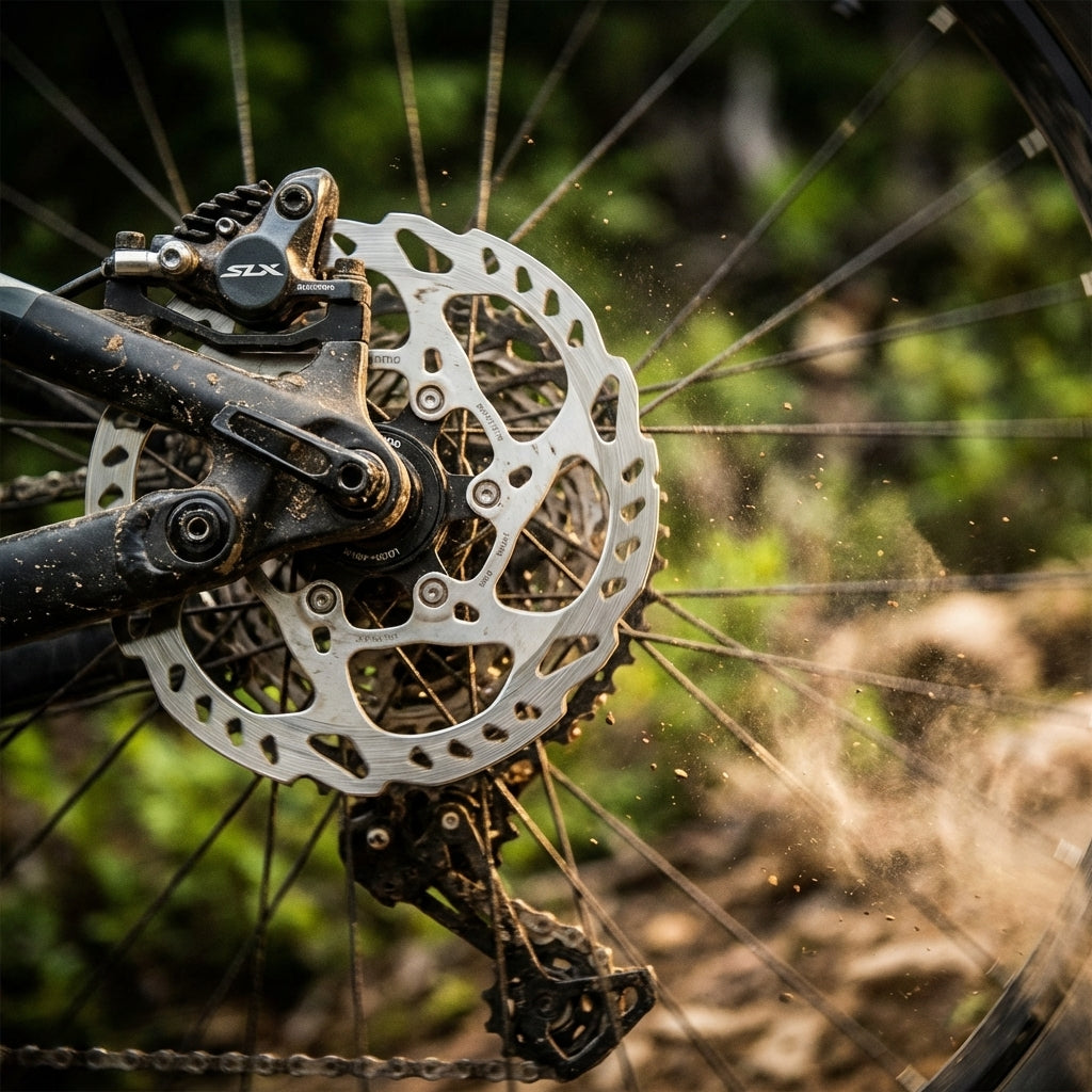 Shimano SLX Bremsscheibe SM-RT70 180 mm Center Lock - starke, kontrollierte Bremsleistung