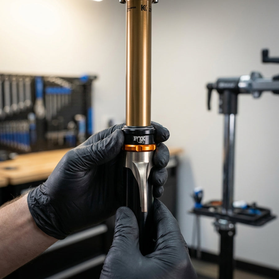 FOX Tooling Bullet Wiper Transfer SL 27.2 Servicewerkzeug für präzise Sattelstützenwartung. Originalwerkzeug für FOX.
